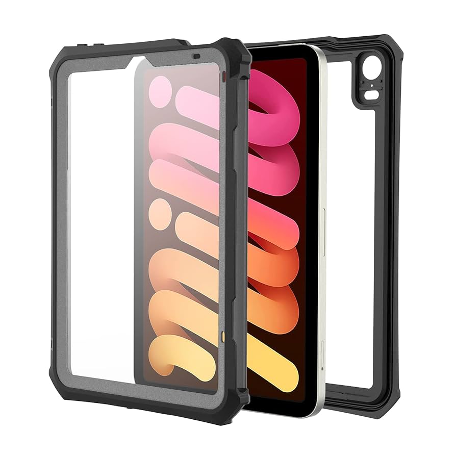 Amazon.co.jp: ipad mini7/mini6 防水ケースカバー2021第6世代